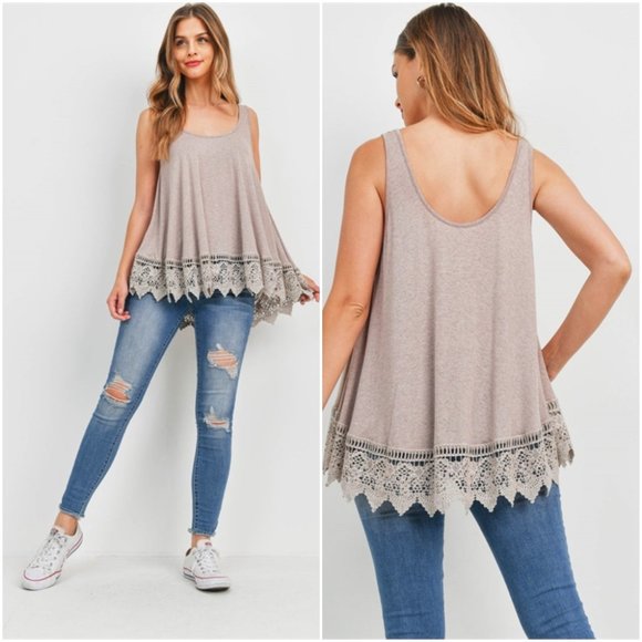 Taupe Top - Picture 1 of 12
